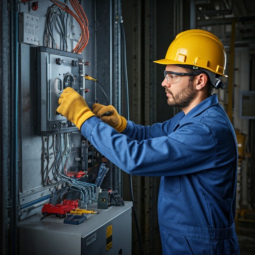 Professional electricians
